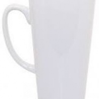 Taza Cónica Blanca Tipo Late 17 oz